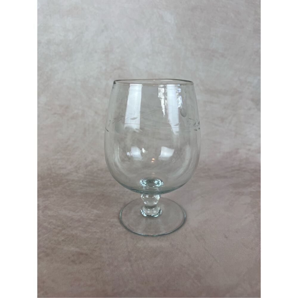 Vintage Princess House Crystal Wine Brandy Glass